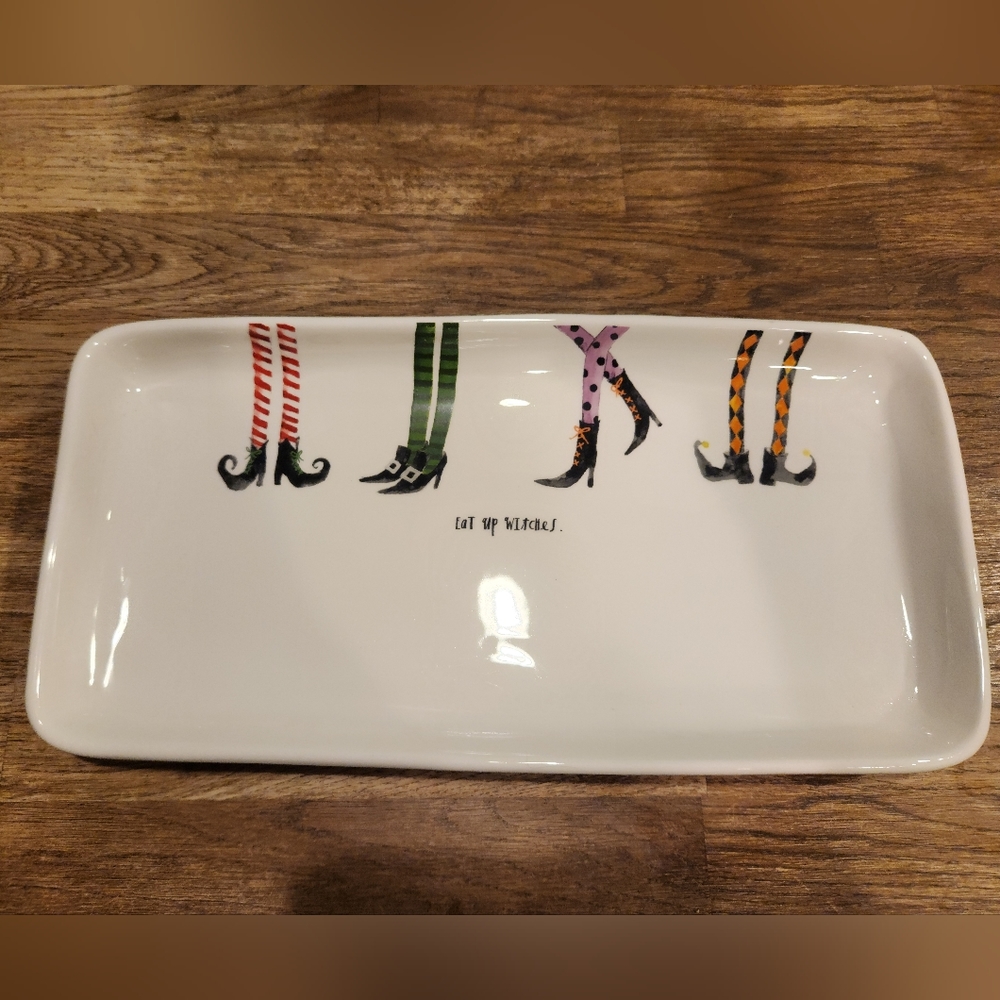 Rae Dunn witches platter